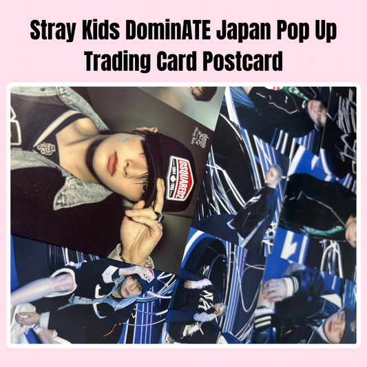 Stray Kids DominATE Trading Card Post Card Member Choice