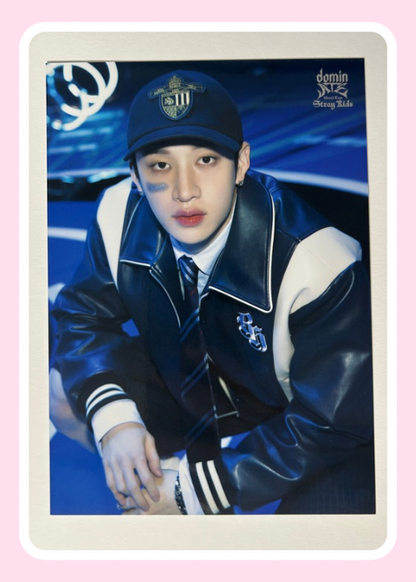 Stray Kids DominATE Trading Card Post Card Member Choice