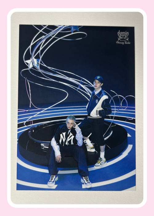 Stray Kids DominATE Trading Card Post Card Member Choice