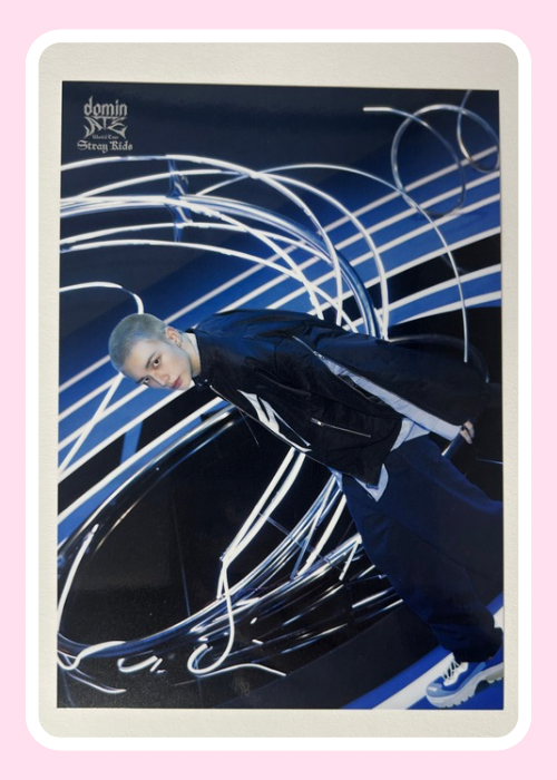 Stray Kids DominATE Trading Card Post Card Member Choice