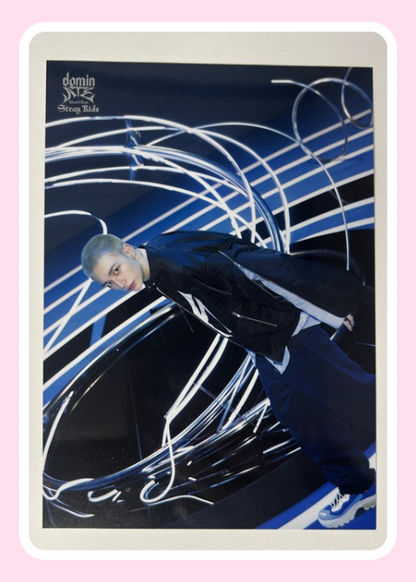Stray Kids DominATE Trading Card Post Card Member Choice