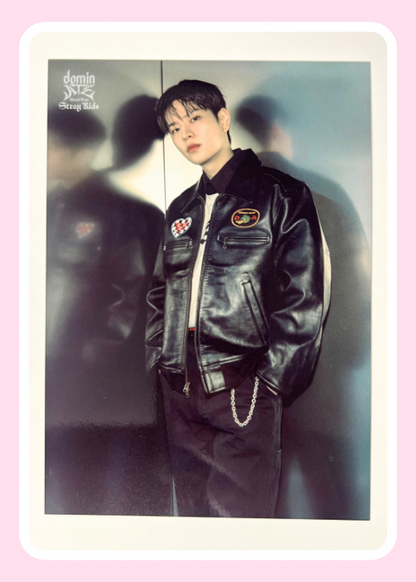 Stray Kids DominATE Trading Card Post Card Member Choice