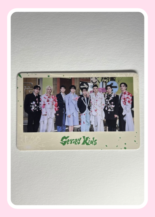 Stray Kids Hollow Japan Group Photocard
