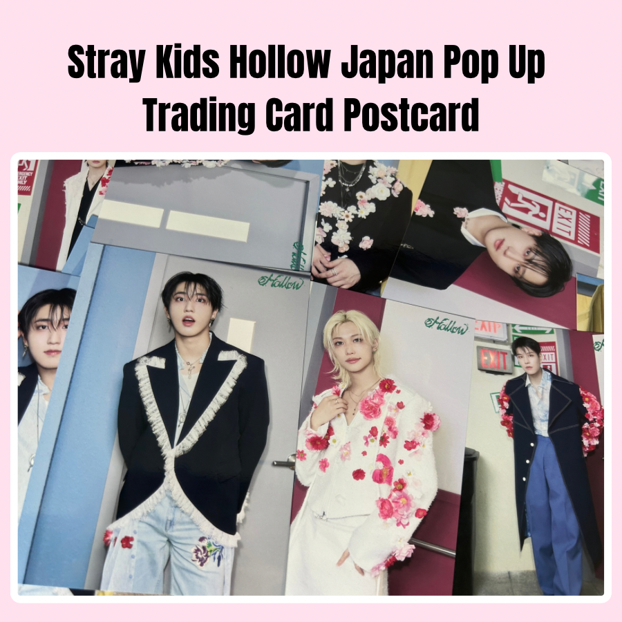Stray Kids Hollow Trading Card Postcard Member Choice