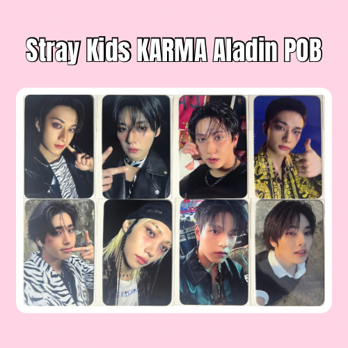 Stray Kids KARMA Aladin POB photocard