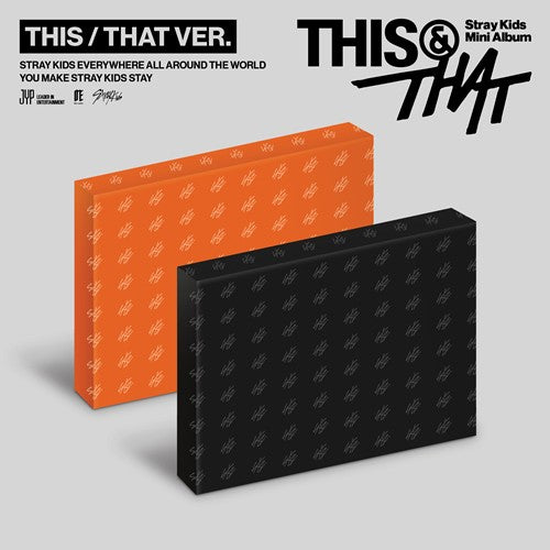 PRE ORDER Stray Kids THIS & THAT Mini Album THIS / THAT Version Pob Option