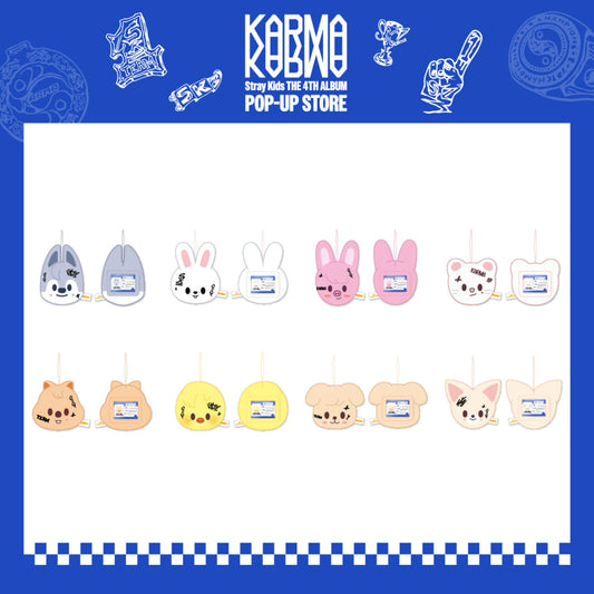 PRE ORDER SKZOO Name Tag Stray Kids KARMA POP UP