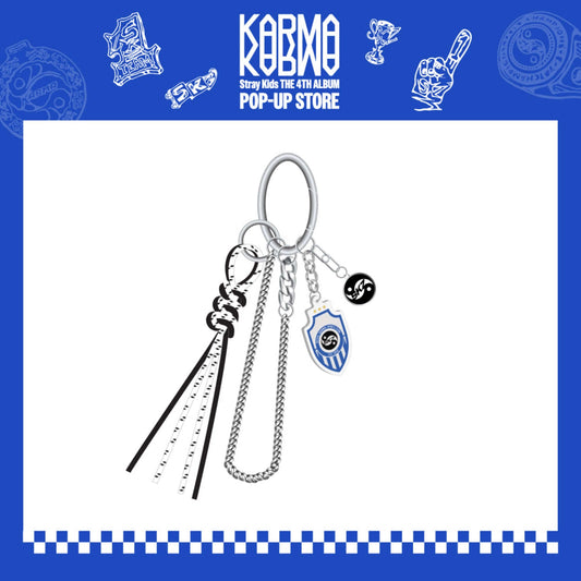 PRE ORDER Ceremony Metal Keyring Stray Kids KARMA POP UP