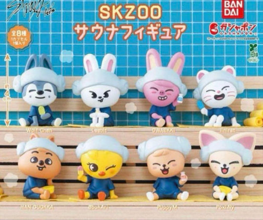 SKZOO BANDAI Sauna Figure (Back Order)