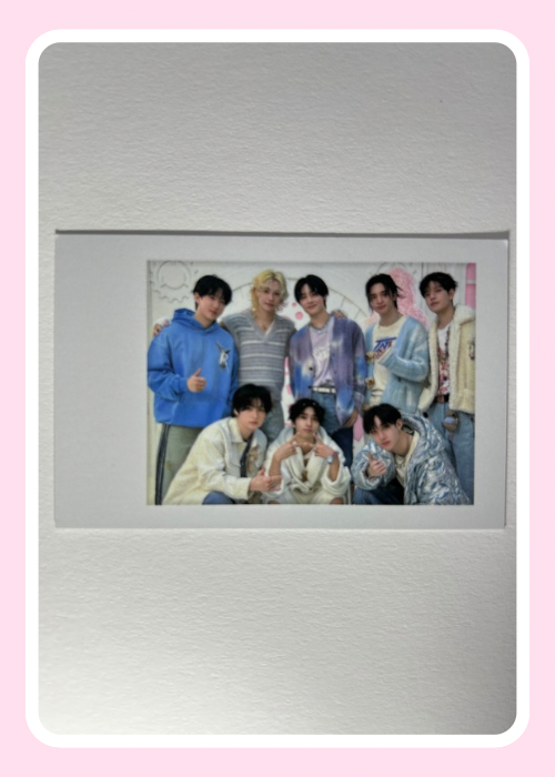 Stray Kids SKZ 5’Clock Group Polaroid
