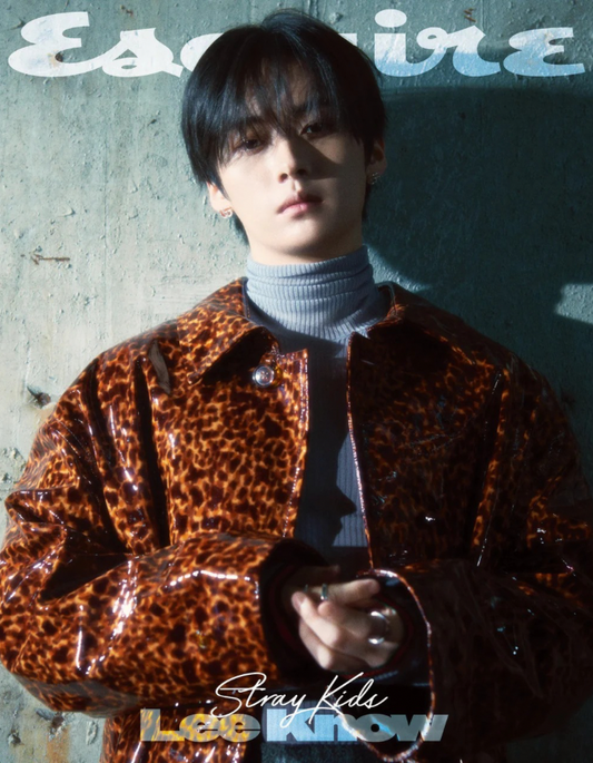 Lee Know Stray Kids Esquire Korea Magazine