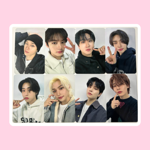 Stray Kids Magic School Fan Meet Stayzone Photocard (read description)