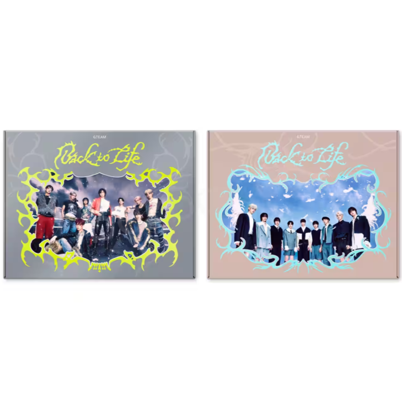 &TEAM KR 1st Mini Album 'Back to Life' version choice