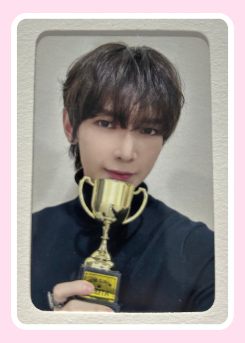 Yeosang Ateez The World EP.Fin : Will Apple Music Fan Sign Photocard