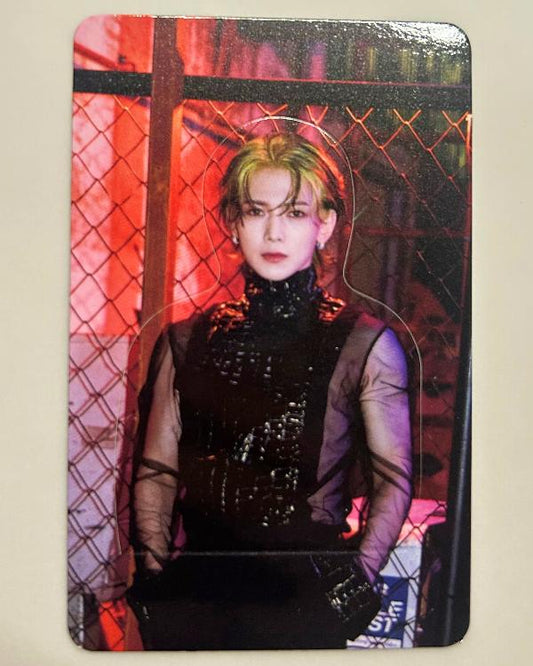 Yeosang Ateez WILL platform ver standee photocard