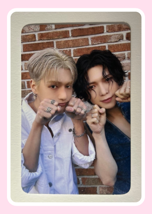 Yeosang Wooyoung Ateez Golden Hour Part 3 Makestar Pob Unit Photocard