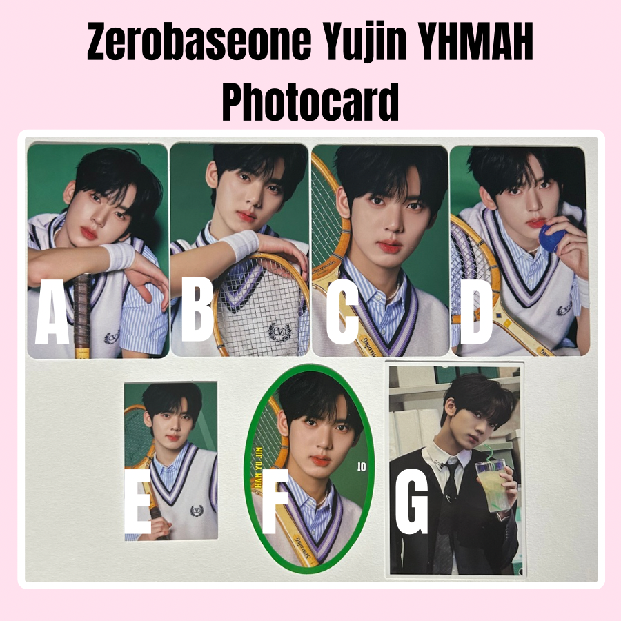 Yujin Zerobaseone YHMAH Photocard Version Choice