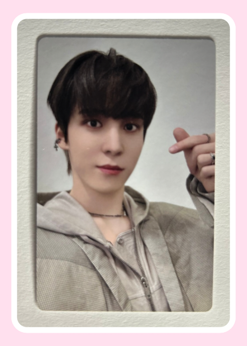 Yunho Ateez Golden Hour Part 1 Photocard