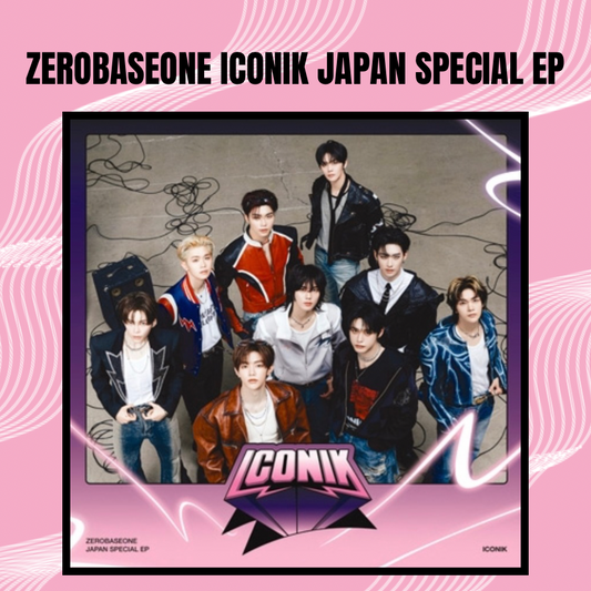 PRE ORDER ZEROBASEONE ICONIK Japan Special EP album cover choice