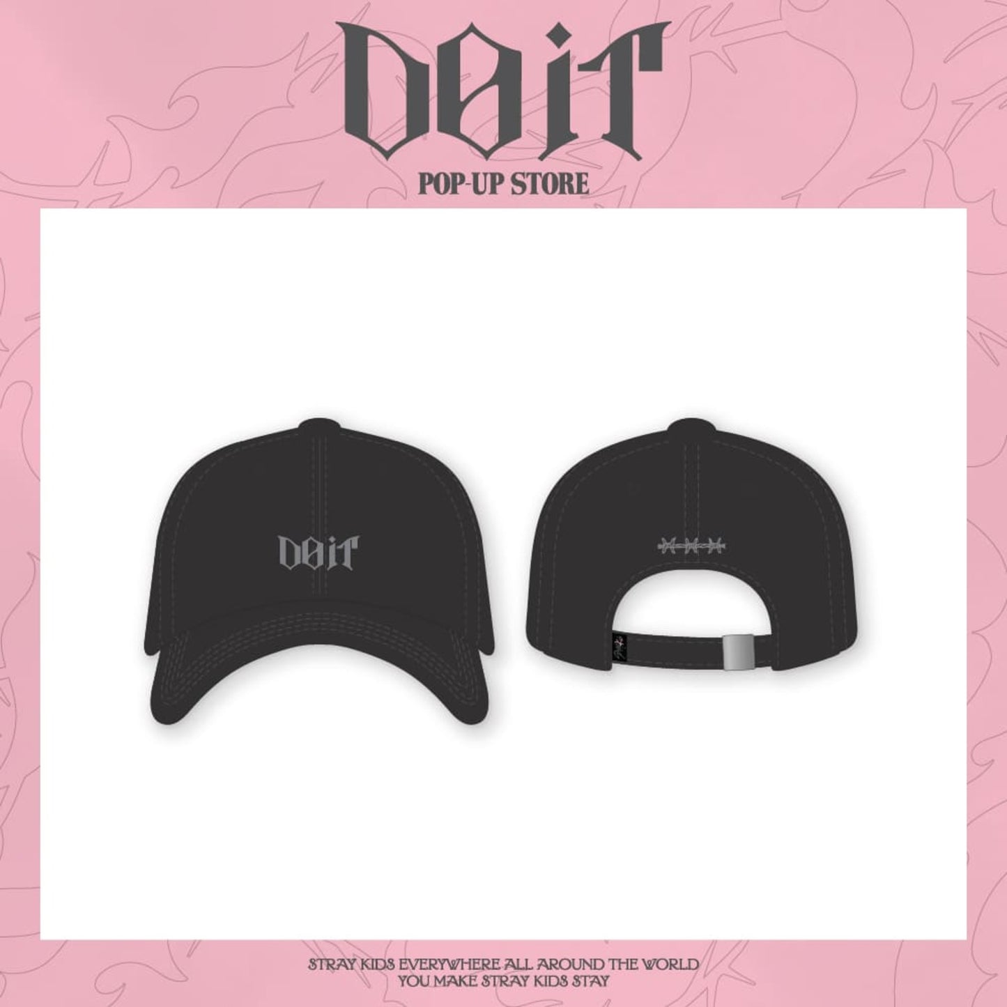 PRE ORDER Stray Kids DO IT Pop Up MD Ball Cap