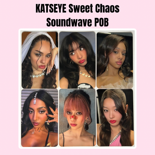 Katseye Beautiful Chaos Soundwave Lucky Draw Photocard