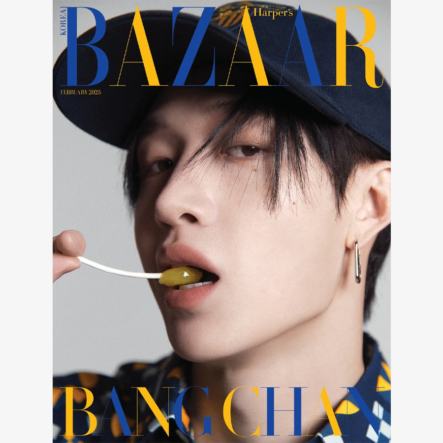 Bangchan Stray Kids HARPER’S BAZAAR KOREA 2025.Feb Magazine