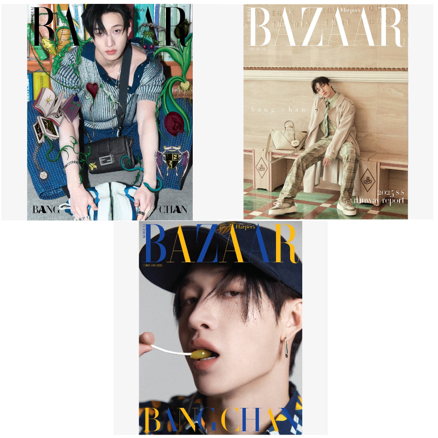 Bangchan Stray Kids HARPER’S BAZAAR KOREA 2025.Feb Magazine