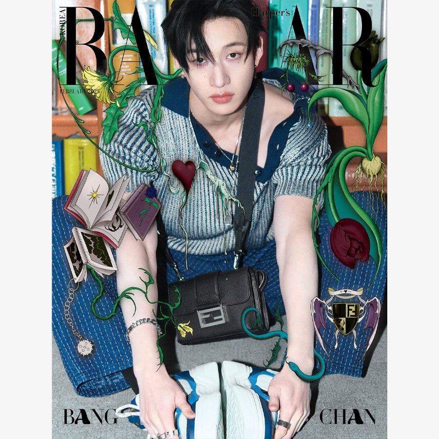 Bangchan Stray Kids HARPER’S BAZAAR KOREA 2025.Feb Magazine