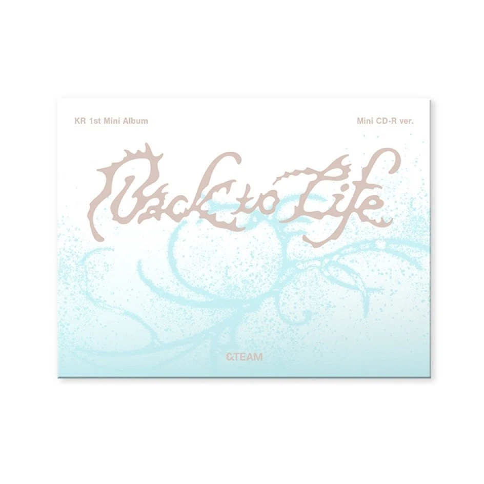 &TEAM - Back to Life (1st KR Mini Album) - Mini CD Ver.