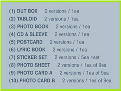 PRE ORDER &TEAM - Korean 1st Mini Album Back to Life (BREATH ver / GAZE ver)