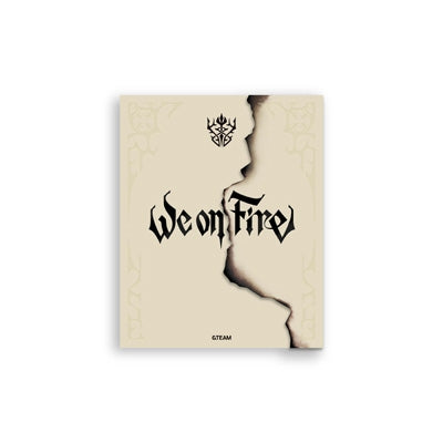 &TEAM We On Fire 3rd EP Album Korean Version